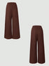 'Marisol' Sleeveless Blazer and Wide Leg Pants Set - Celes Fashion